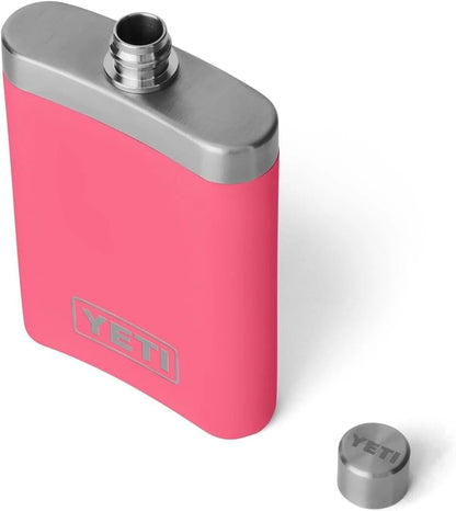 Yeti Flask Tropical Pink 7 Oz With Funnel - Limited Edition Yeti Flask Tropical