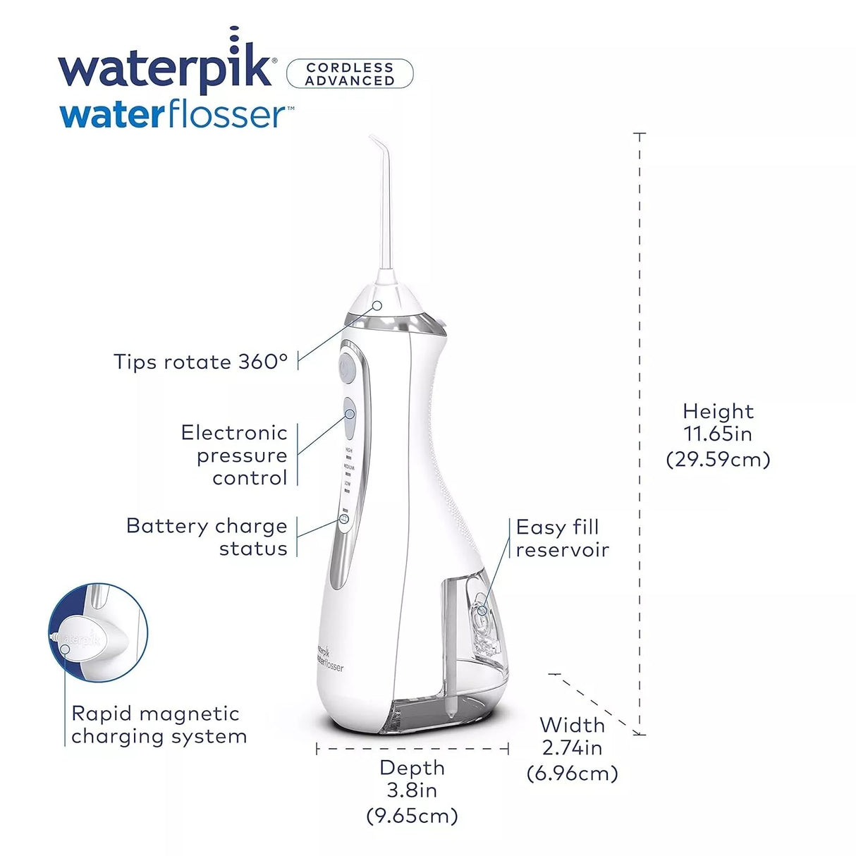 Waterpik Cordless Advanced Water Flosser