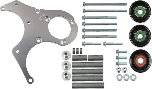 LS Truck OEM Fox Body Power Steering Alternator Bracket Kit Mustang LS Swap
