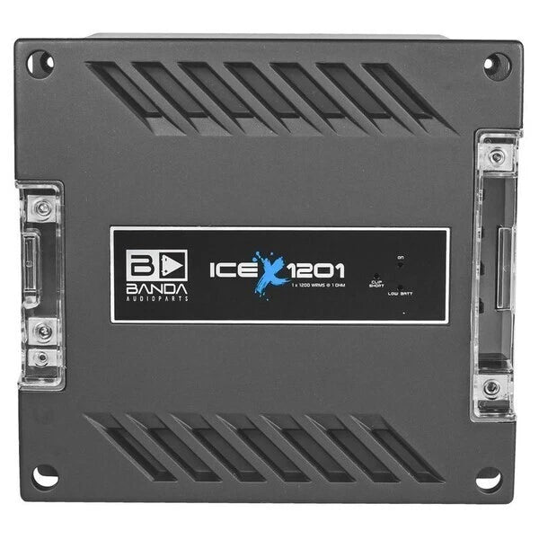 Banda Audioparts ICE X1201 1200 WRMS 1-CH / Monoblock Car Audio Amplifier