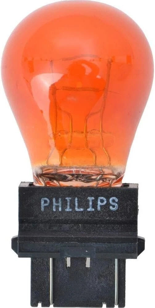 Box of 10 x Philips 3157NA Amber Bulbs