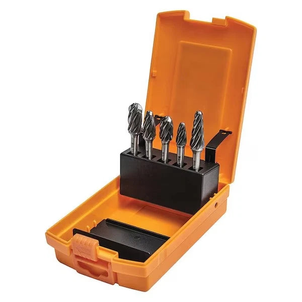 Walter Surface Technologies Carbide Burr 5-Piece Kit Nf 01-V 995