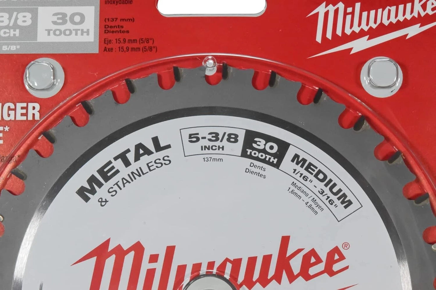 Milwaukee Tool 48-40-4205 5-3/8 In. 30 Tooth Metal And Stainless Cutting