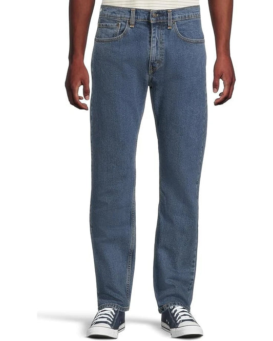 Men's Levis505 Regular Fit Stretch Men's Jeans - 38x32