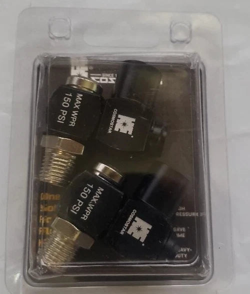 NEW Cosmostar 1/4" NPT 360° Swivel Air Hose Connector Industrial-Grade FREE SHIP