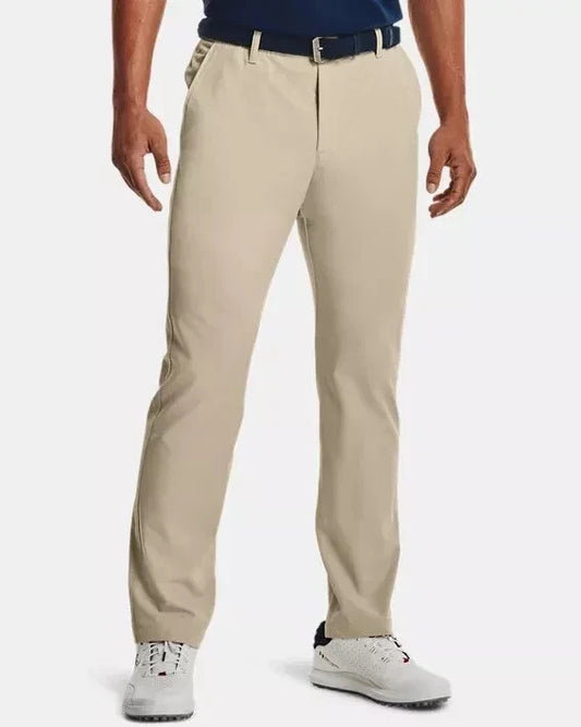 New Under Armour Men’s UA Drive Pants 1364410-289 Khaki Base - Size 38/36