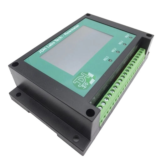 JDH Labs Tech - Flowmeter Totalizer w/4 Programmable Alarms and Input for Reset