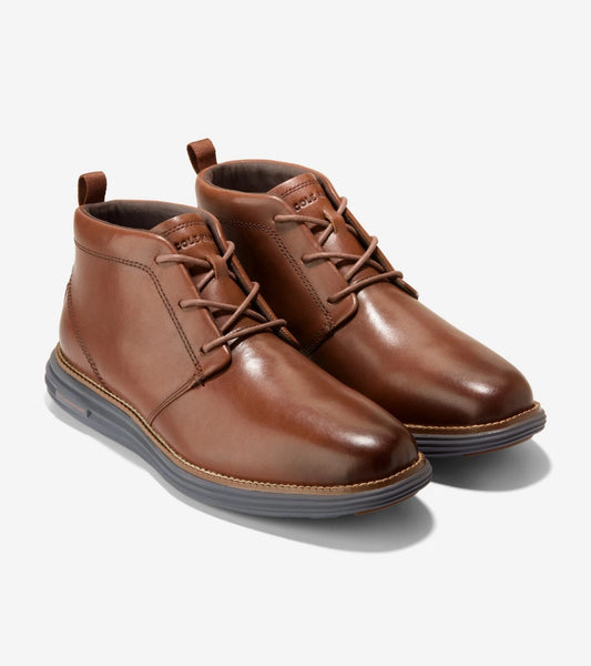 Cole Haan Mens C37594 Brown Solid Leather Derby Shoes 10.5 Medium (D) BHFO 9780