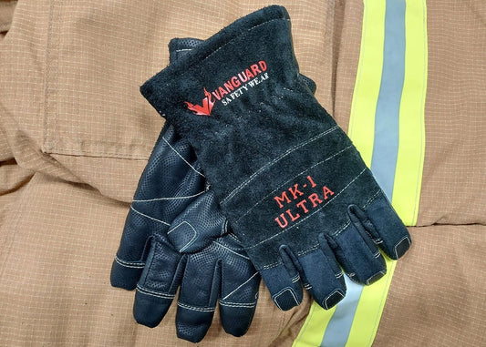 PPE Gloves, Vanguard, MK-1 Ultra Firefighter gloves Size Small