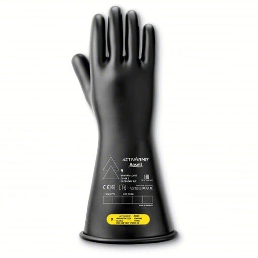ACTIVARMR Ansell Electrical Insulating Gloves 17000V AC Type 1, Voltage Class 2