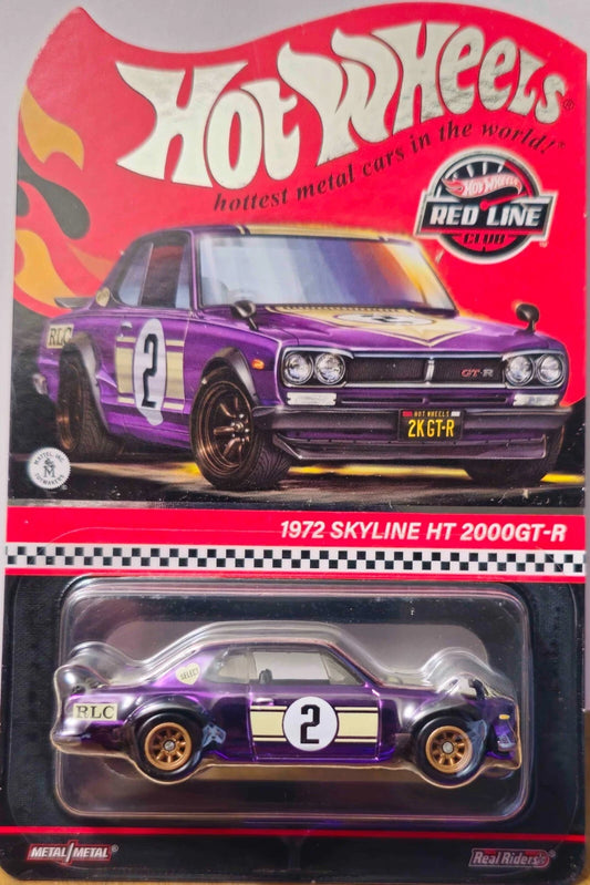 Hot Wheels, 1972 Skyline H/T 2000GT-R, 2023 Red Line Club, Selection car
