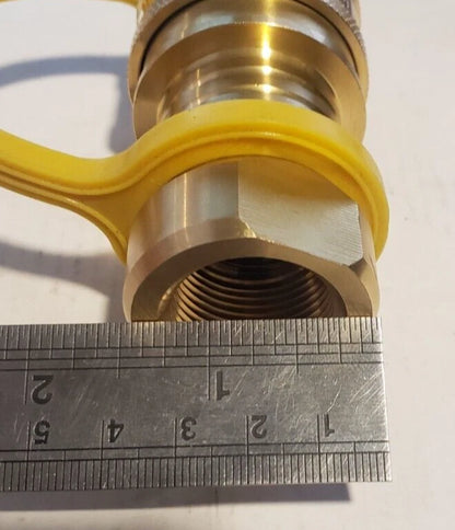 NEW - Gas Quick Connector Solid Brass Fitting KJ005 - FREE SHIPPING