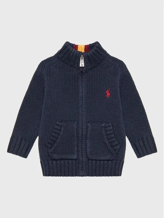 Polo Ralph Lauren Baby Cardigan Dark Blue Navy Regular Fit Size 9M