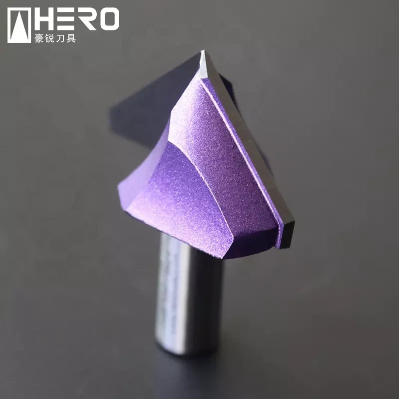 NEW HERO 45° Chamfer Router Bit - 1/2" x 1" - 0209 H0209358 E4P30 FREE SHIPPING