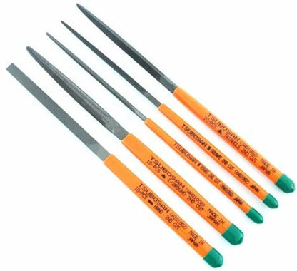Tsubosan Hand tool Workmanship file set of 5 ST-06 F/S w/Tracking# Japan New