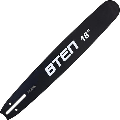 8TEN 18" Chainsaw Guide Bar .058 3/8 68DL Chain for Husqvarna 372XP 365 395 272