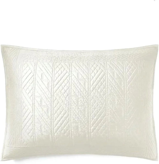 NEW Ralph Lauren Oakfield Standard Sham PARCHMENT MSRP  $185 FREE SHIP!!