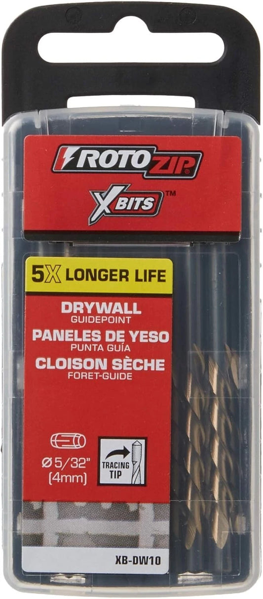 RotoZip Pack of 10 5/23" Drywall X Bit (XB-DW10)