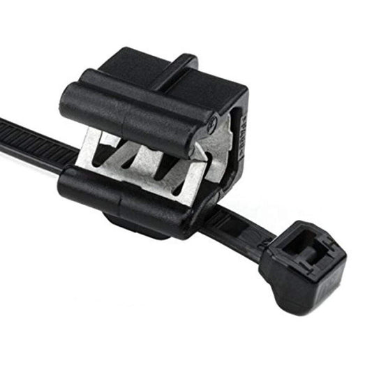 Hellermann Tyton 156-00878 Cable Tie/Edge Clip 50 lbs, 8.0" Long, (Pack of 500)