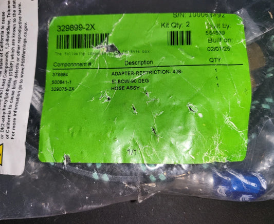 Chelsea Kit Lube Hose P/N: 329899-2X