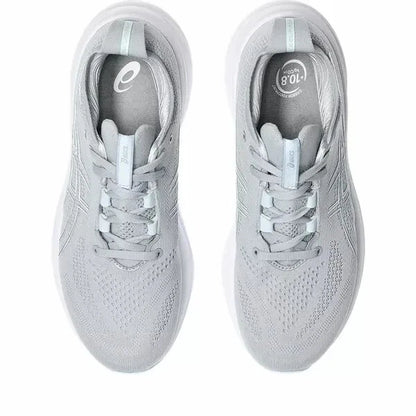 ASICS ASICS Womens Gel-Nimbus 26 - Piedmont Grey/Grey Blue - Size 9