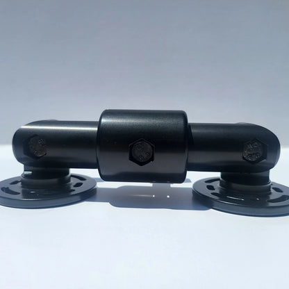 Heavy Duty Swivel Mount Round Bases With 4mm Slots Wing Nuts