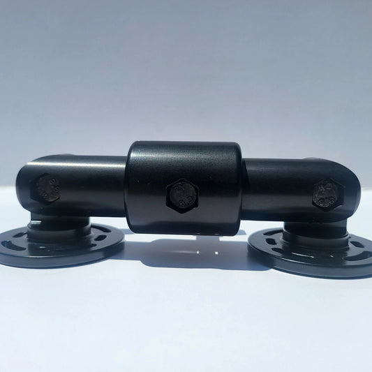 Heavy Duty Swivel Mount Round Bases With 4mm Slots Wing Nuts