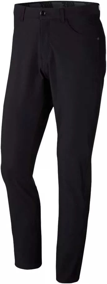 Nike Men' 6 Pocket Black Slim/Flex Fit High Rise Golf Pants BV0278-010 - (40x30)