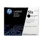 HP 51X Black High-yield Q7551XD Dual Pack Toner Cartridge For LaserJet P3005