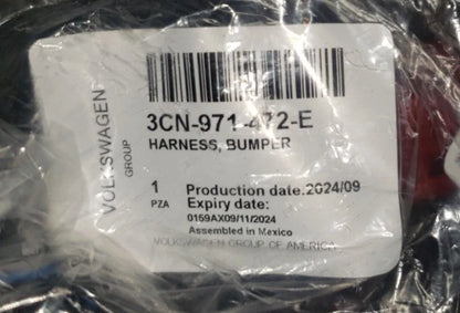 NEW - Genuine Volkswagen 3CN-971-472-E Bumper Harness