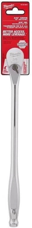 Milwaukee 48-22-9037 Ratchet - Chrome Vanadium Steel - 12 in