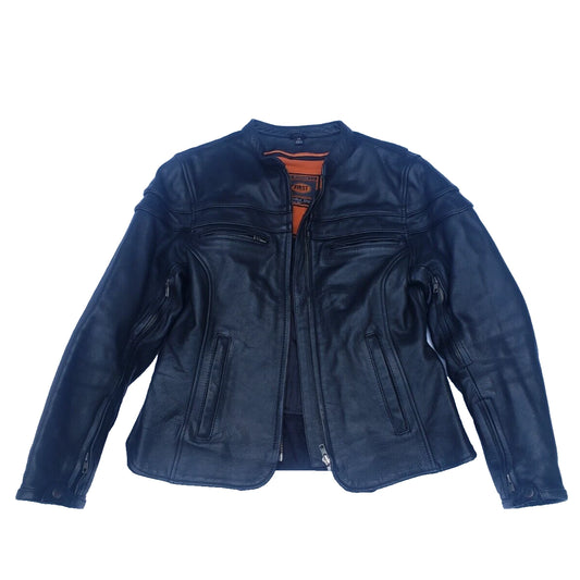 First Classics - L-162 - Medium - Black Leather Jacket