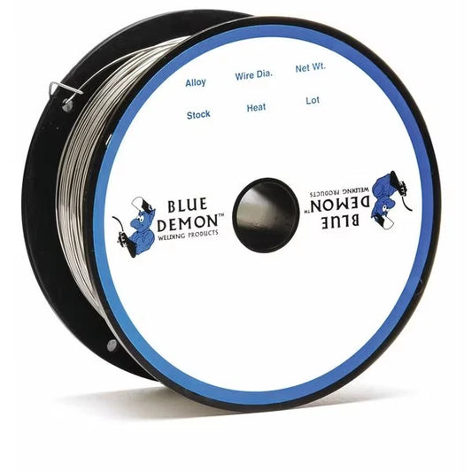 308LSI .030 2 lb MIG Stainless Steel  Spool Welding Wire Blue Demon