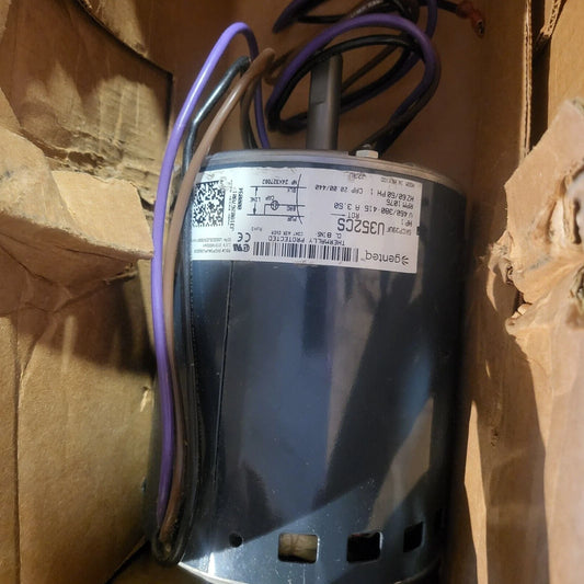 GENTEQ 5KCP39UFU352CS CONDENSER MOTOR - 1 HP, 1075 RPM, SINGLE PHASE, 50/60 HZ
