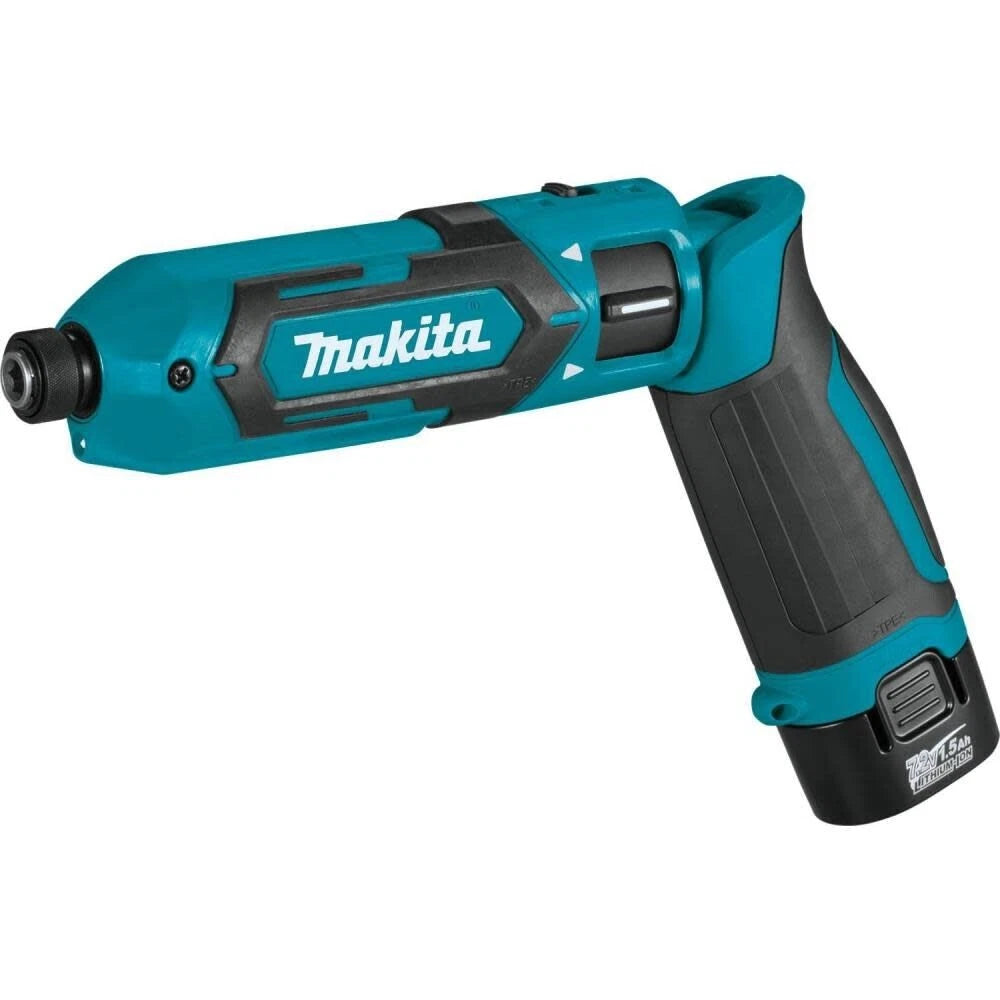 NEW Makita 7.2V Lithium-Ion Cordless 1/4inch Hex Impact Driver Kit