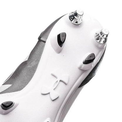 Under Armour Spotlight Hybrid SG White Men's Size 11.5 White/Black - 1272297-100