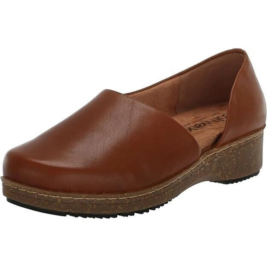 NEW - Softwalk Women's Addie Clogs - Cognac - 10 X-Wide - FREE SHIPPING