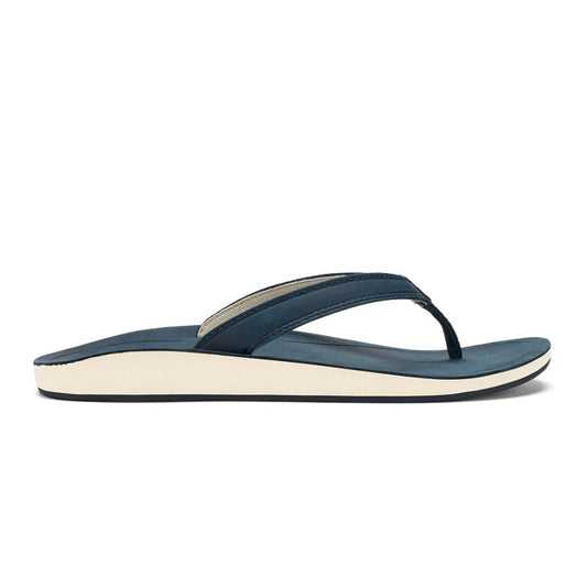 NEW - OluKai Women's Southshore Flip-Flop, Mood Indigo/Mood Indigo, 10