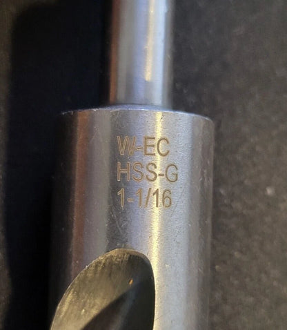 ECEF TEKNO XP HSS-G DRILL DIN338 1/2"RED.SH. 1-1/16"