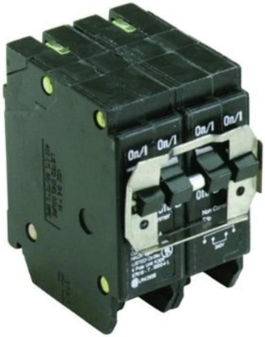 Eaton BQ220-250 Quad Circuit Breaker Feed-Thru 50 Amp 2 Pole 240 Volt