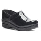 Dansko Women's Professional Black Patent Clogs - Size US 10.5-11 - EU 41