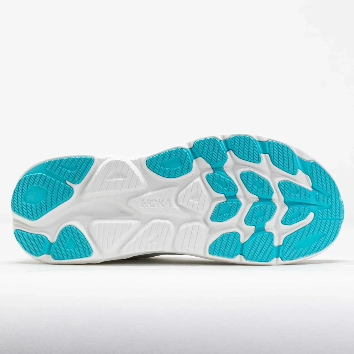 HOKA Clifton 10 White/Skyward Blue 1162030 Size 12.5 D