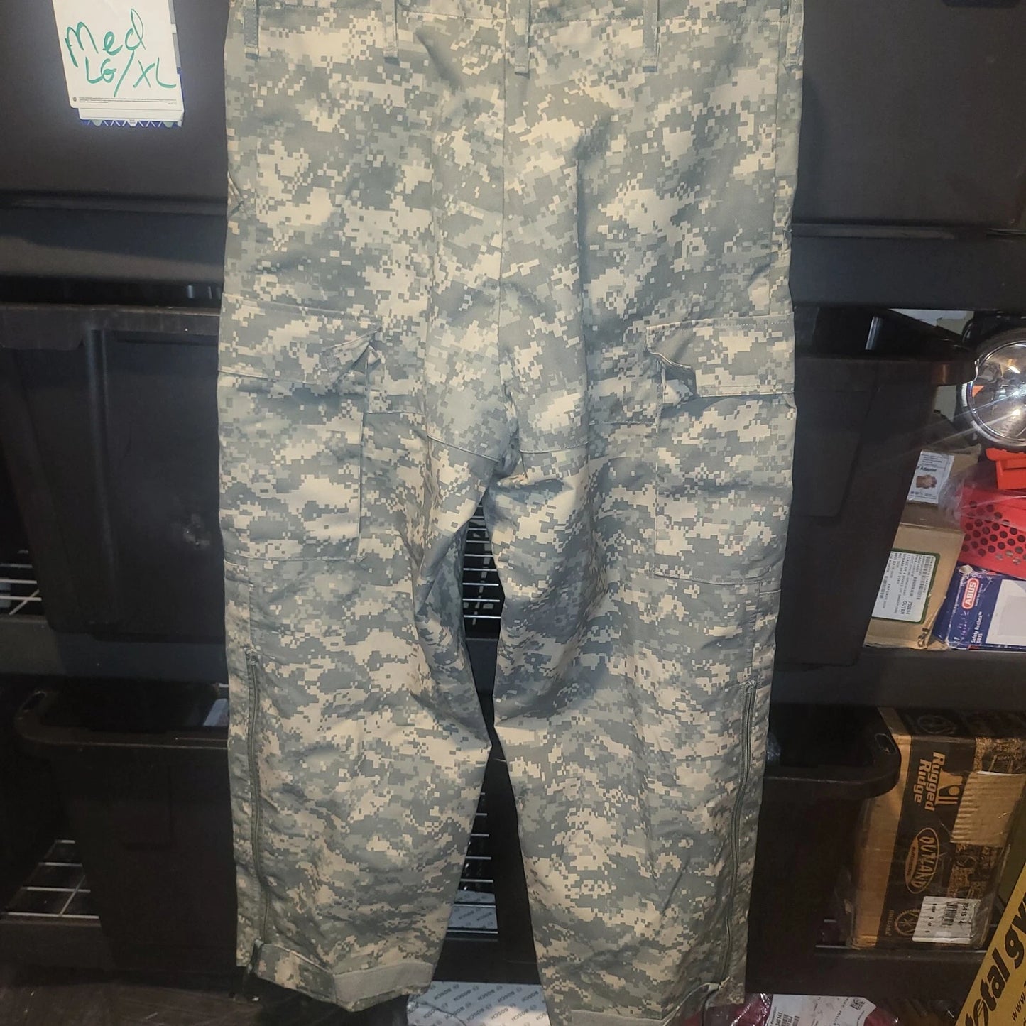 Army Cold Weather Trousers Universal Digital Camouflage Cargo Waterproof Pants