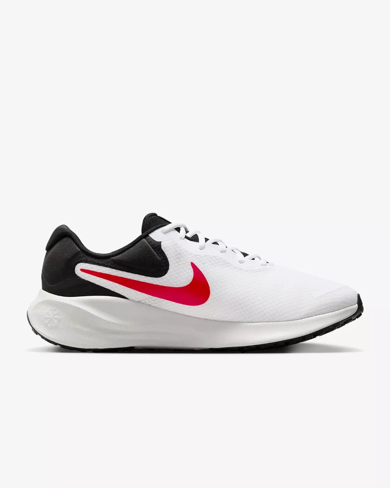 NEW Nike Revolution 7 Running Shoes, FB2207-102, Mens 11, White Fire Red