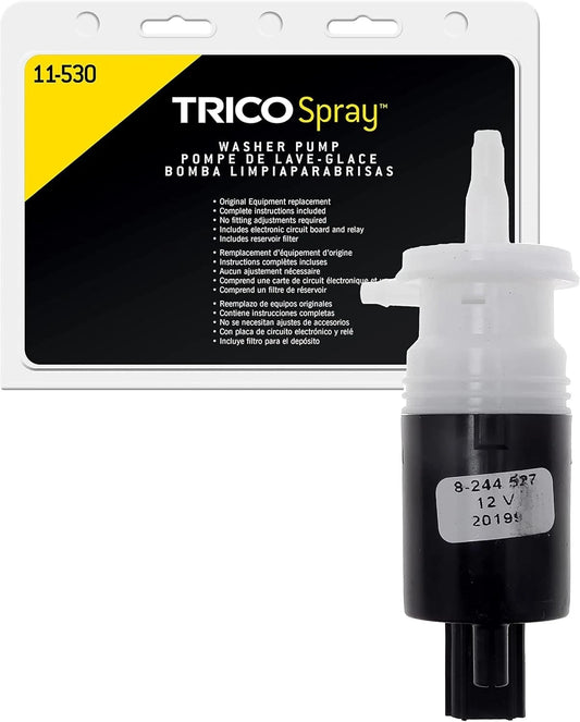 TRICO Spray Windshield Washer Pump (11-530) Fits Select Chrysler and Dodge
