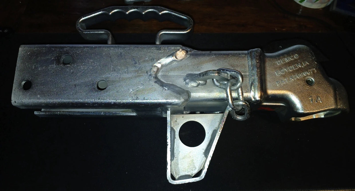 Demco EZ Latch Bolt-On Coupler for 1-7/8" and 2" Hitch Balls, 6000 lbs