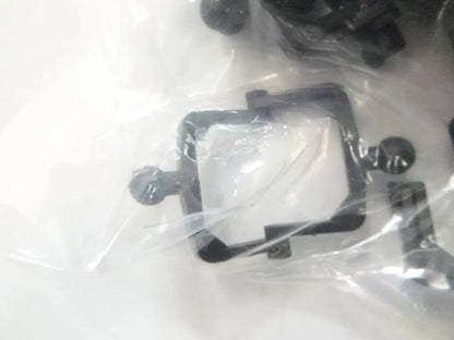 100 Pack Dental Lab Articulators Black Plastic Crown And Bridge Orthodontics