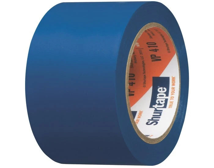 NEW - Shurtape VP-410 Vinyl Film Tape - 2" x 36 yd. - Dark Blue