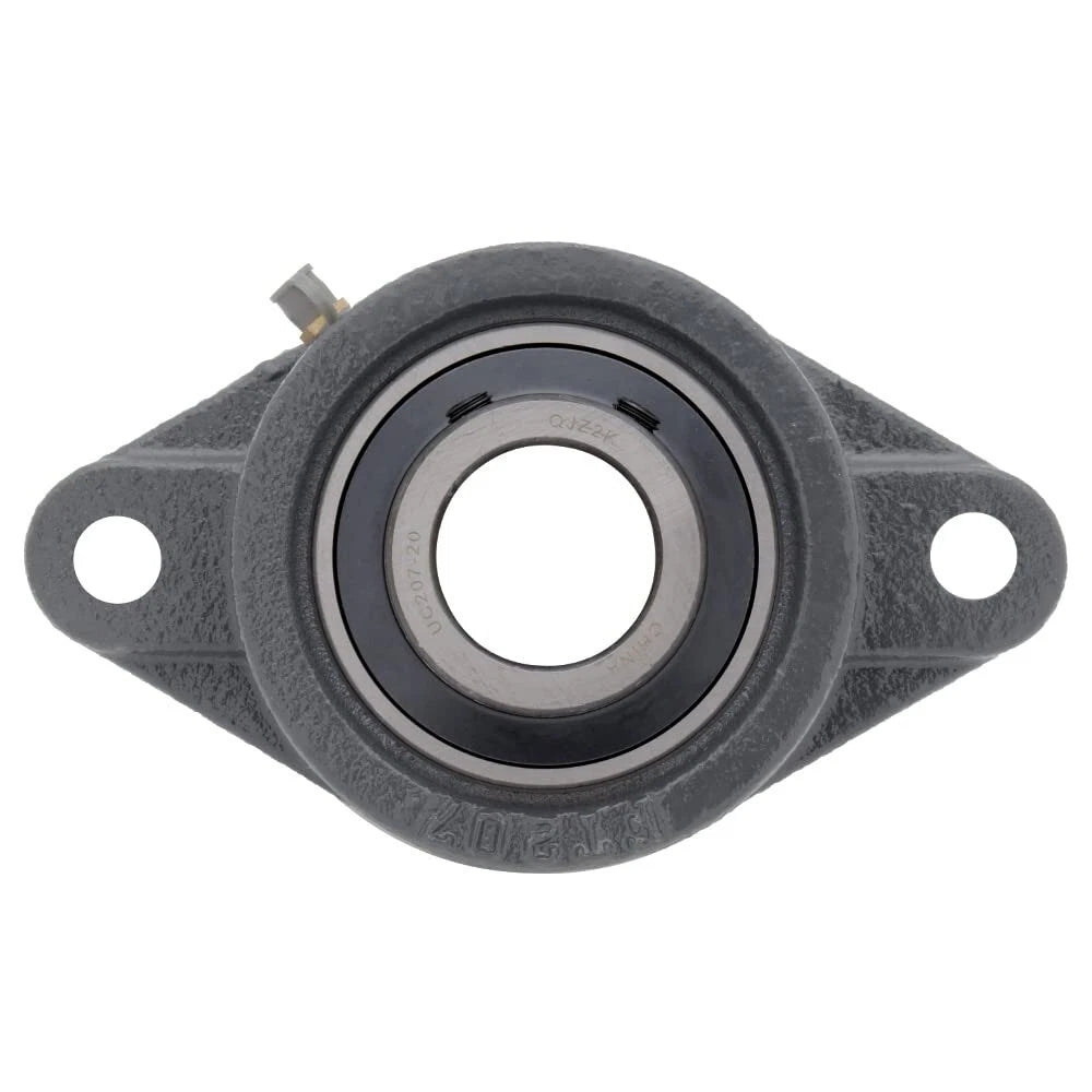 [Qty.2] UCFT207-20 2-Bolt Flange Bearing Unit w/ Set-Screw Lock [1-1/4" Bore]