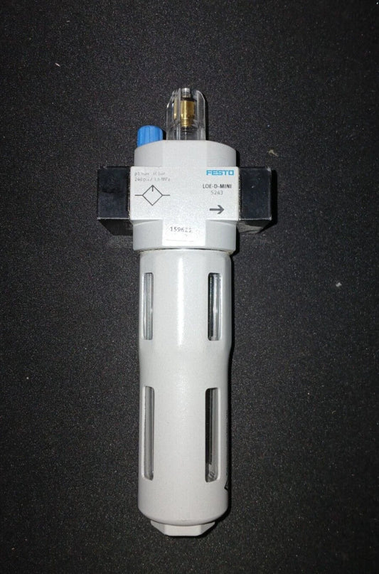 Festo Lubricator LOE-1/4-D-MINI 159621 2300 Lpm Flow Rate, 0 to 16 bar Pressure